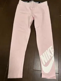 NIKE キッズ レギンス ピンク ロゴ 110-116cm