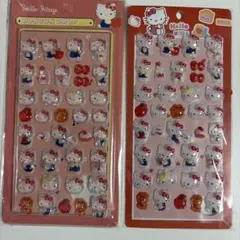 ボンボン風ドロップシール 3D ぷくぷく サンリオ ハローキティ