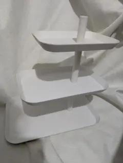 山崎実業 tower アクセサリートレイ 3段 ホワイト②