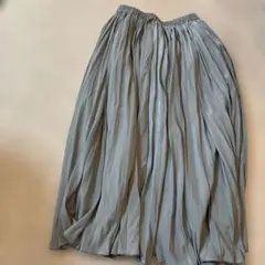 アーバンリサーチ　グリーン フレアスカート Fサイズ
