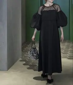 forksy. Mサイズ　ワンピース　シフォン