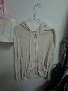 gelato pique フード付きルームウェア アイボリー