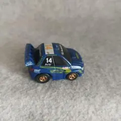 SUBARU ミニカー No.14 青 STI Performance仕様のサムネイル