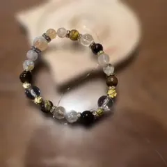天然石　デザインブレスレット