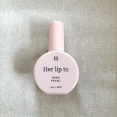 Her lip to ボディミスト Nude Pearl ヌードパール