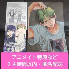 春の嵐とモンスター　5　クリアポスター　アニメイト特典　ペーパーセット