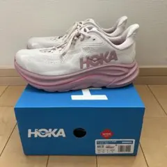 極美品 HOKA ホカ CLIFTON 10 クリフトン 10 ワイド 25cm