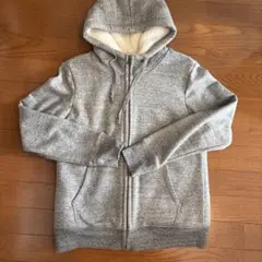 UNIQLO グレー ボアパーカー