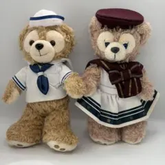 ダッフィー シェリーメイ ぬいぐるみバッジ セット セーラー コスチューム