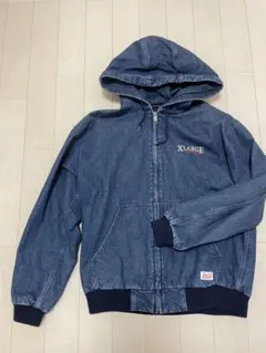 X-LARGE HOODED DENIM WORK JACKETのサムネイル