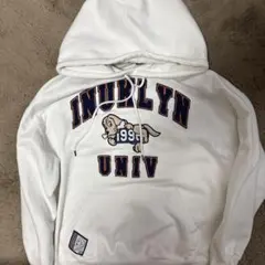 INUKLYN UNIV 1990 パーカー ホワイト