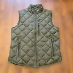 AIGLE エーグル キルティングベスト M カーキのサムネイル