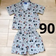 ディズニー　ミッキー　セットアップ　90 美品