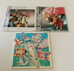 LD 覇王大系リューナイト2種＆天地無用！真夏のイヴ アニメ レーザーディスクのサムネイル