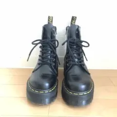 【美品】Dr.Martens JADON UK4 黒 厚底 8ホール