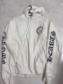 CHROME HEARTS ホワイトフォイルフーディー 白✖️銀 XL 超希少 - メルカリ