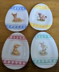 ディズニーストア バンビディア&バニーフレンズ メラミンプレート