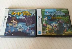 任天堂DS用ソフト ポケモン不思議のダンジョン 青の救助隊 時の探検隊