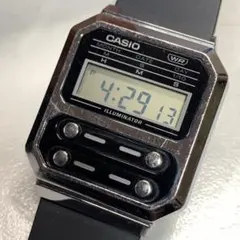 CASIO A100WE デジタル腕時計 ブラック