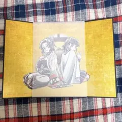 鬼滅の刃 胡蝶しのぶ 栗花落カナヲ ミニチュア屏風 WEBくじ