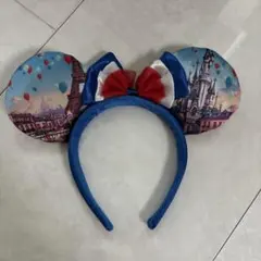 ディズニーランドパリ カチューシャ パリ景色デザイン タグ付き 海外限定