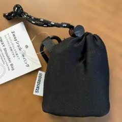 スタンダードプロダクツ　2wayショルダーバッグ￼　ブラック