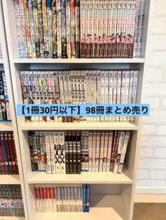 青年・少年漫画、ライトノベル 98冊まとめ売り