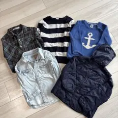 保育園着 まとめ売り 11点セット お着替え用 トップス 86〜100サイズ