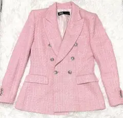 ZARA ツイード テーラードジャケット ザラ