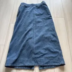 デニム ロングスカート