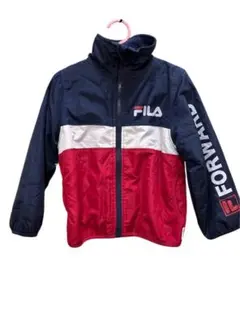 FILA フィラ 中綿ジャケット フリース裏地 ジップアップ 100サイズ