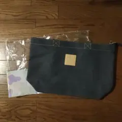 イルムス　デニム風トートバッグ