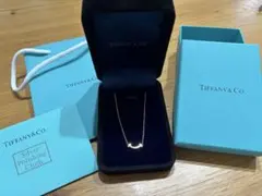 Tiffany & Co. ネックレス Tスマイル WG750 ダイヤモンド - メルカリ