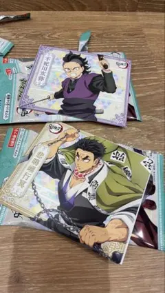 鬼滅の刃 マグネットコレクションガム4 鬼滅の刃　2枚