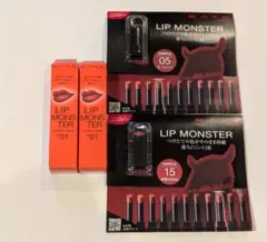 新品 ケイト KATE リップモンスター スフレマット 深紅の闇 2本 おまけ付