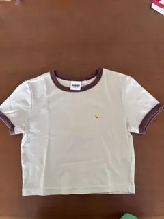 GU HARIBO コラボ Tシャツ ベージュ S
