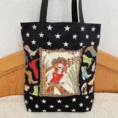 ロラライハリス トートバッグ　カウガール＊Ｂ