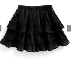 GRL インパン裏地付きフリルティアードミニスカート[gn401] 新品未使用