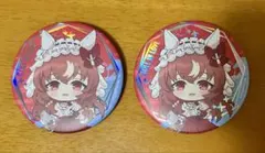 ウマ娘 ビックカメラ 缶バッジ スティルインラブ2個セット - メルカリ