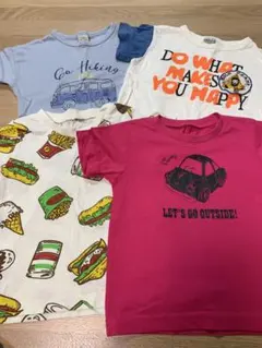 子供用Tシャツセット（4枚）　サイズ90〜