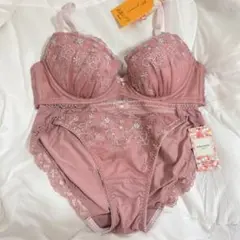 B75 チュチュアンナ　永遠のブラ ブラジャー　ショーツ　セット ピンク