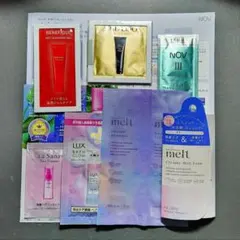 ヘアケア・クレンジング サンプル7種まとめ