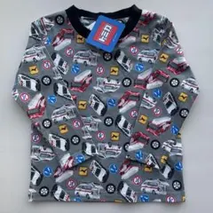 【新品未使用タグ付き】【匿名配送】トミカ総柄 薄長袖 100