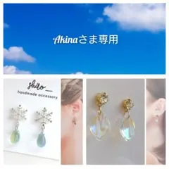 Akina様 リクエスト 2点 まとめ商品　貼るピアス