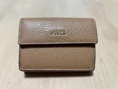 FURLA ベージュ 三つ折り財布