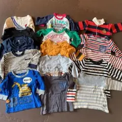 子ども服　まとめ売り　80㎝　薄手ロンT