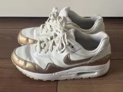 Nike Air Max 1 ホワイト/ゴールド