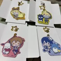 ボーカロイド サンリオコラボ アクリルキーホルダー4個セット