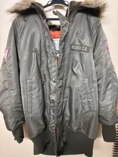 The Rodeo Crowns ミリタリージャケット オリーブグリーン