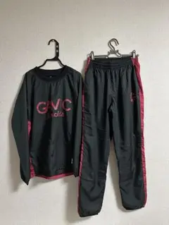 GAVIC ピステ上下セット M 黒/赤